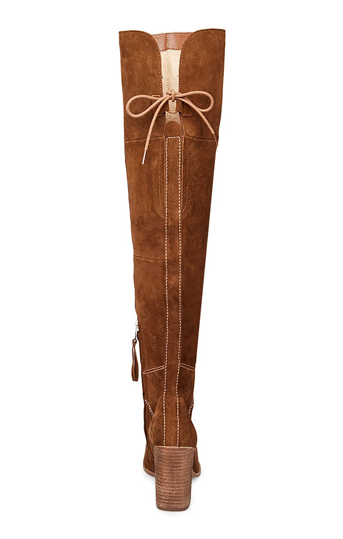 Show Me Your Mumu Steve Madden ~ Novela High Boots Tan ~ Suede 7 Show Me Your Mumu Steve Madden ~ Novela High Boots Tan ~ Suede - Image 5
