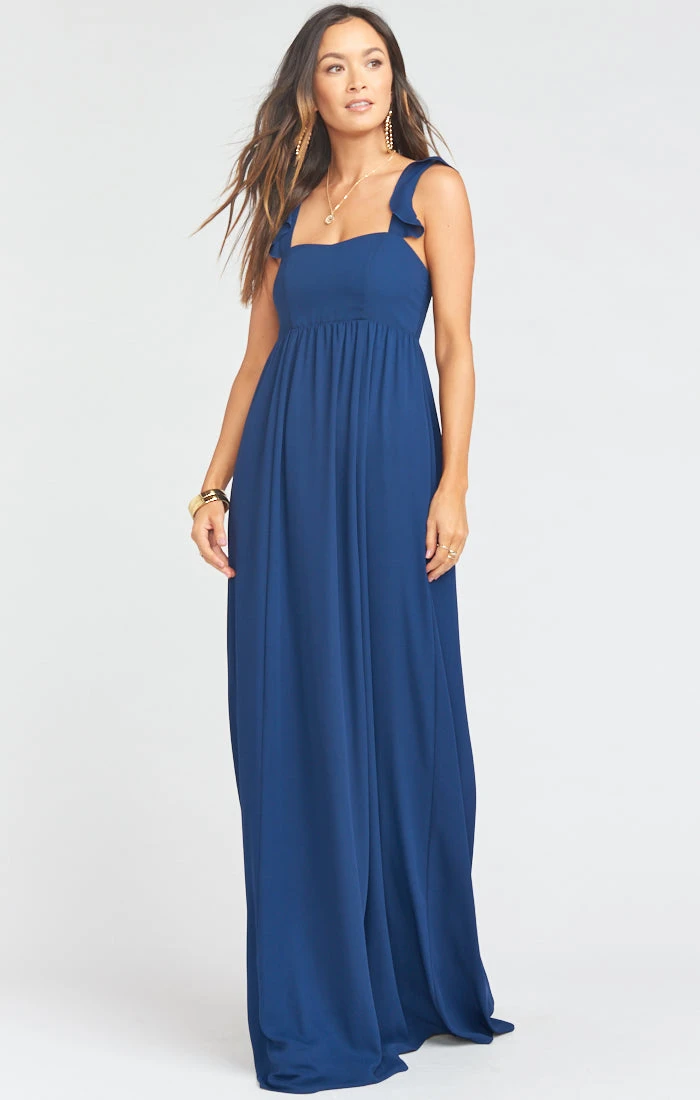 Show Me Your Mumu June Maxi Dress ~ Rich Navy Crisp 7 Show Me Your Mumu June Maxi Dress ~ Rich Navy Crisp - Image 5