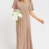 Show Me Your Mumu Emily Empire Maxi Dress ~ Dune Chiffon -Show Me Your Mumu 10a7d0568b77d8eccdab9ec8097c8928