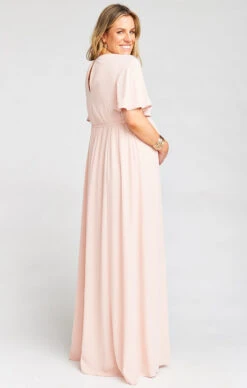 Show Me Your Mumu Emily Empire Maxi Dress ~ Dusty Blush Crisp -Show Me Your Mumu 134846f8decc06a61d64293cf90c0ddf