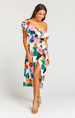 Show Me Your Mumu Rosie Dress ~ Becky Blooms Crepe -Show Me Your Mumu 153da8fdffce8dcba013390d405b340c