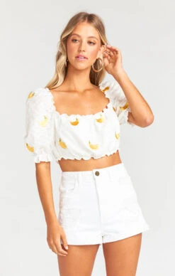 Show Me Your Mumu Mariana Top ~ Go Bananas
