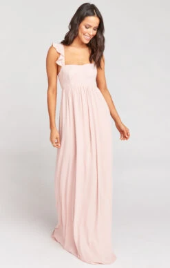 Show Me Your Mumu June Maxi Dress ~ Dusty Blush Crisp -Show Me Your Mumu 18cf168e80e0dbf808b3dfa1d14a58c5