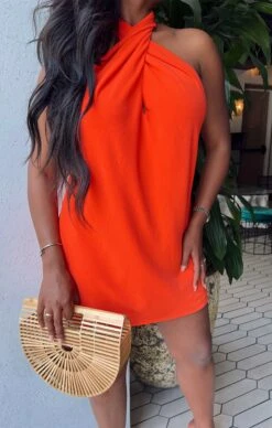 Show Me Your Mumu Jasmine Halter Mini Dress ~ Bellini -Show Me Your Mumu 1DCDC470 91D5 449E B779 36E42BE82384