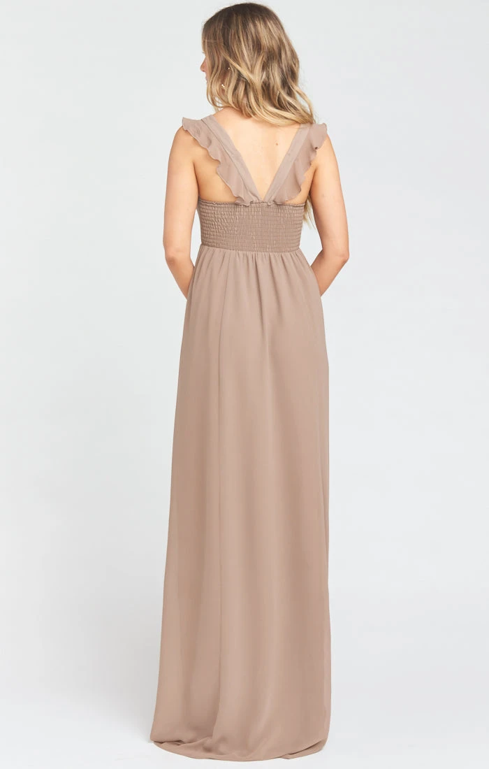 Show Me Your Mumu June Maxi Dress ~ Dune Chiffon 6 Show Me Your Mumu June Maxi Dress ~ Dune Chiffon - Image 4