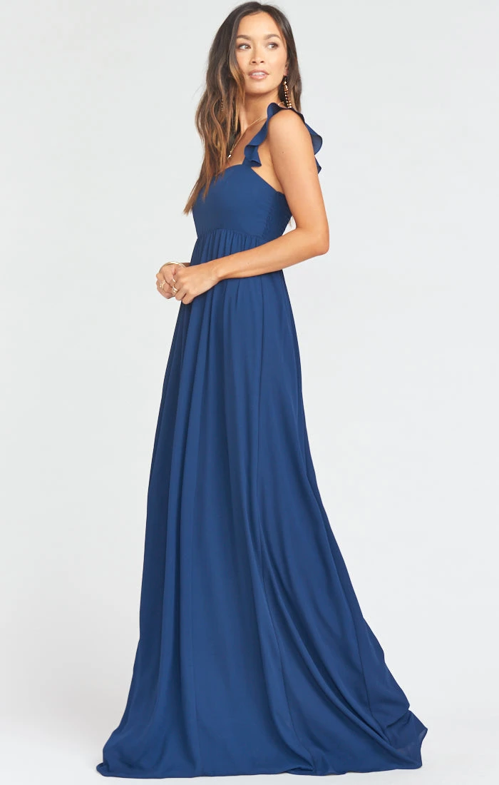 Show Me Your Mumu June Maxi Dress ~ Rich Navy Crisp 4 Show Me Your Mumu June Maxi Dress ~ Rich Navy Crisp - Image 2