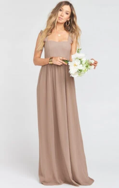 Show Me Your Mumu June Maxi Dress ~ Dune Chiffon