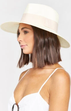 Show Me Your Mumu Rosetta Straw Fedora Hat ~ Ivory/Pink -Show Me Your Mumu 2ccfbc7e37f564d98c58f4ebbac4a495