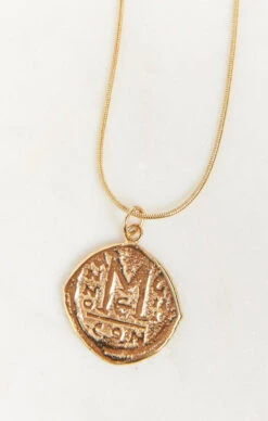 Show Me Your Mumu Child Of Wild Cori Coin Necklace ~ 18K Gold Filled -Show Me Your Mumu 2f25909fd771cf414fe748f6fc1c72fa