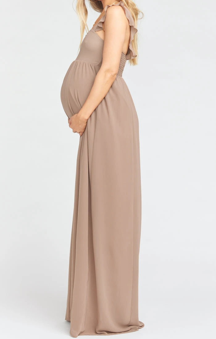 Show Me Your Mumu June Maxi Dress ~ Dune Chiffon 10 Show Me Your Mumu June Maxi Dress ~ Dune Chiffon - Image 8
