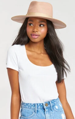 Show Me Your Mumu Lack Of Color Zulu Rancher Hat ~ Sand -Show Me Your Mumu 309b3fce70aa6be4651e9873da7693a7