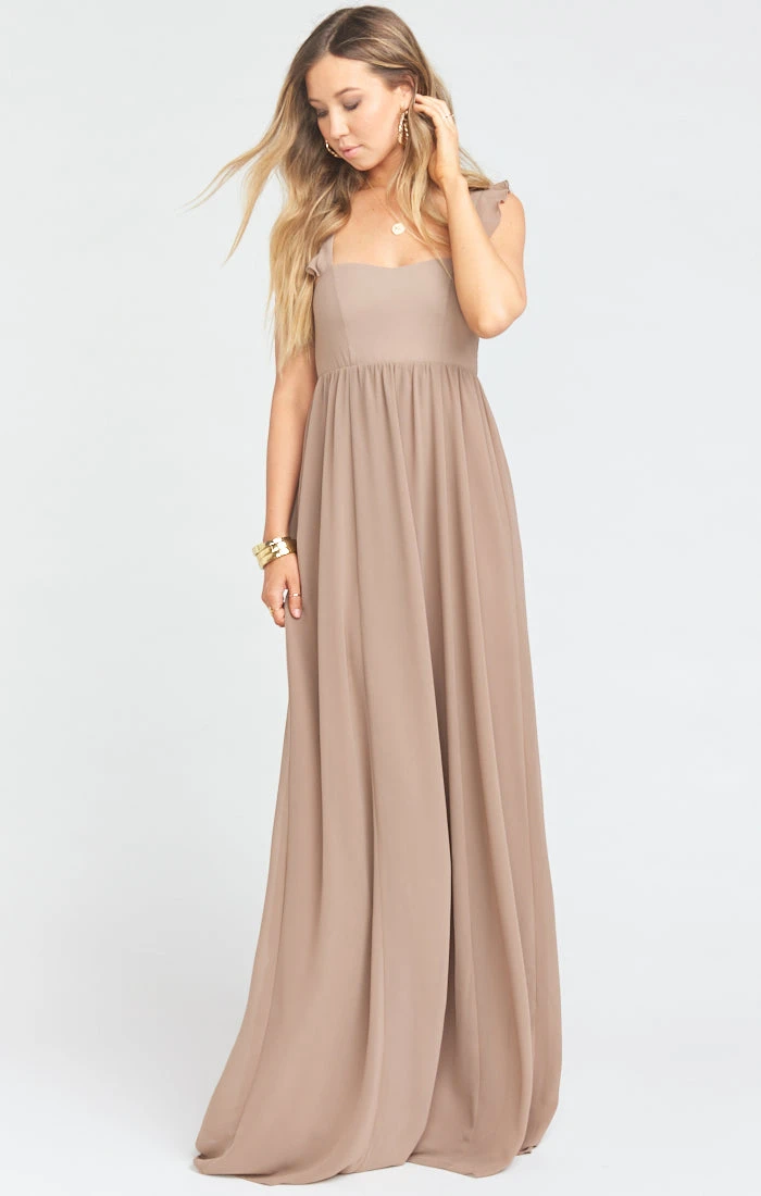 Show Me Your Mumu June Maxi Dress ~ Dune Chiffon 8 Show Me Your Mumu June Maxi Dress ~ Dune Chiffon - Image 6