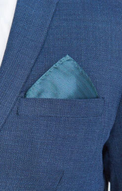 Show Me Your Mumu Sam Pocket Square ~ Deep Jade