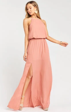 Show Me Your Mumu Heather Halter Dress ~ Rustic Mauve Crisp -Show Me Your Mumu 3abf4c384bbd7ec780c6489d0879cb9f