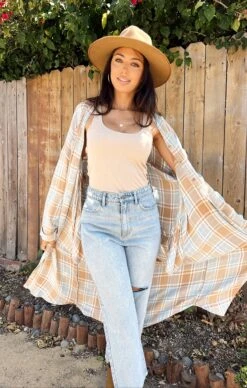 Show Me Your Mumu Leo Button Down Tunic ~ Georgetown Plaid -Show Me Your Mumu 487746DD 8DC0 4FA8 97E5 FE9608AD29B7