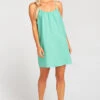 Show Me Your Mumu Carlotta Mini Dress ~ Parakeet Linen -Show Me Your Mumu 553ec648d755c4e67f585cfb6fb5c47e