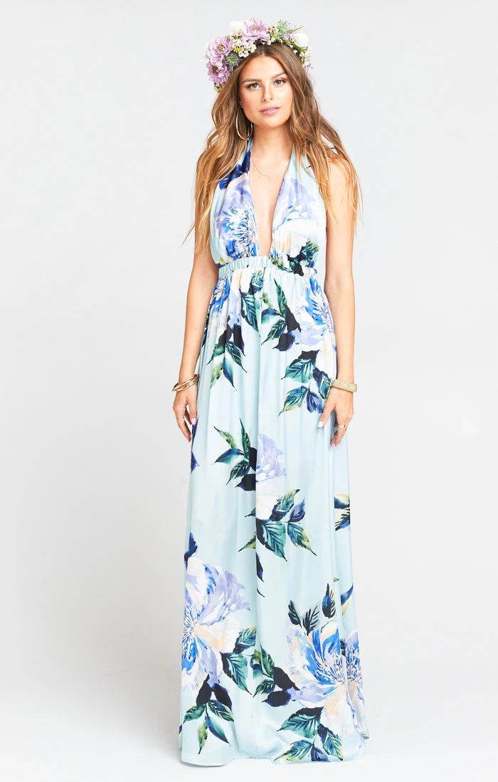 Show Me Your Mumu Luna Halter Dress ~ Mint To Be Floral 7 Show Me Your Mumu Luna Halter Dress ~ Mint To Be Floral - Image 5
