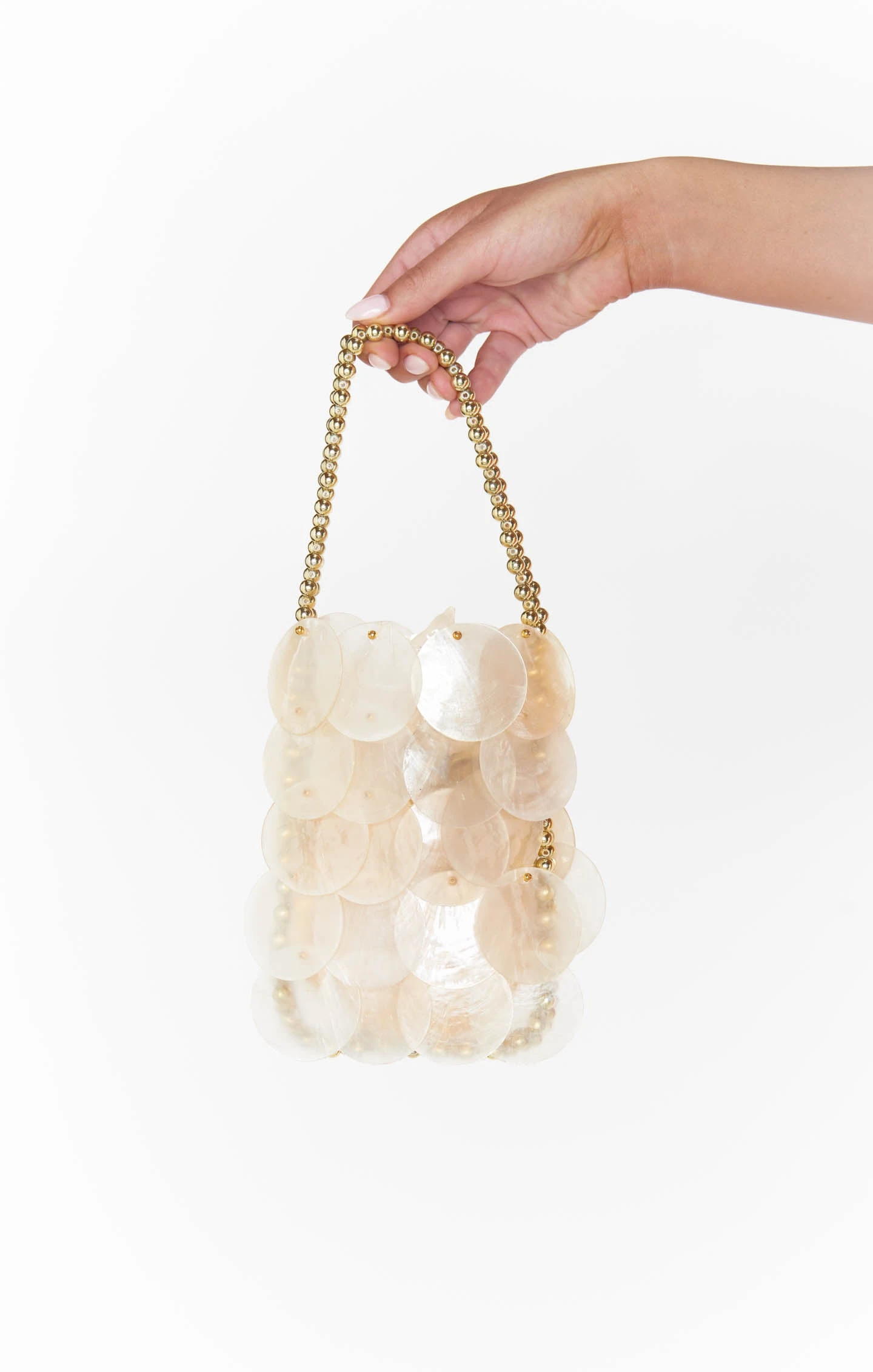 Show Me Your Mumu Becca Shell Bag ~ Ivory 5 Show Me Your Mumu Becca Shell Bag ~ Ivory - Image 3