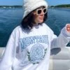 Show Me Your Mumu Stanley Sweatshirt ~ Montauk Graphic -Show Me Your Mumu 6263B35E 4C22 4FAC A2B0 C8F87D54BD96