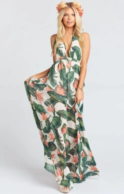 Show Me Your Mumu Luna Halter Dress ~ Paradise Found