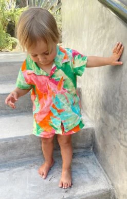 Show Me Your Mumu Lil Button Up Shirt ~ Tropics Palm