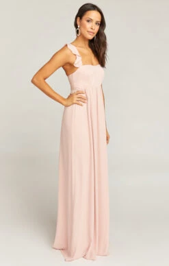 Show Me Your Mumu June Maxi Dress ~ Dusty Blush Crisp -Show Me Your Mumu 6c6538419e920e096587c93be01c123c