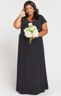 Show Me Your Mumu Geneva Gown ~ Black Stretch Crepe -Show Me Your Mumu 722327003df943d0bee13b65f6047028