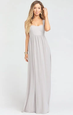 Show Me Your Mumu June Maxi Dress ~ Dove Grey Chiffon -Show Me Your Mumu 726721018bf03b8986569c4a18e4923d