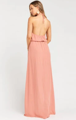 Show Me Your Mumu Heather Halter Dress ~ Rustic Mauve Crisp -Show Me Your Mumu 7c5aadc2a6b253df52a09ec2fb1ba100