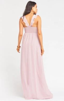 Show Me Your Mumu June Maxi Dress ~ Neutral Mauve Chiffon -Show Me Your Mumu 7e31333baa31def95d04762aa55c82bf