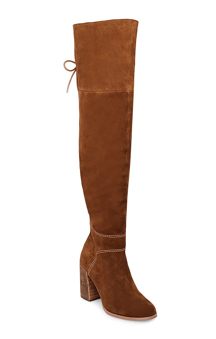 Show Me Your Mumu Steve Madden ~ Novela High Boots Tan ~ Suede 6 Show Me Your Mumu Steve Madden ~ Novela High Boots Tan ~ Suede - Image 4