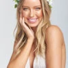 Show Me Your Mumu Wisteria Flower Crown ~ White -Show Me Your Mumu 87f257395f40df5b4a67dbc6dd20ea0f
