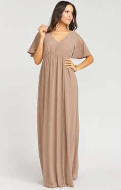 Show Me Your Mumu Emily Empire Maxi Dress ~ Dune Chiffon -Show Me Your Mumu 8b954d8e9fc4831e1d30c9b2c24b491e