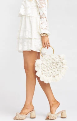 Show Me Your Mumu Cleobella X Mumu Francesca Crochet Bag ~ White -Show Me Your Mumu 90a177ea1b44f5cebf541a6d5a63ce73
