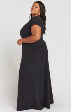 Show Me Your Mumu Geneva Gown ~ Black Stretch Crepe -Show Me Your Mumu 945dfff74389476fd1f78dc4e15dd476