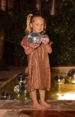 Show Me Your Mumu Anna Dress ~ Tan Confetti