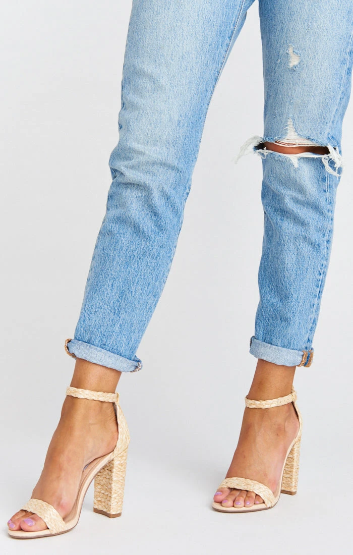 Show Me Your Mumu Steve Madden Carrson Block Heel ~ Raffia 5 Show Me Your Mumu Steve Madden Carrson Block Heel ~ Raffia - Image 4