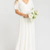 Show Me Your Mumu Emily Empire Maxi Dress ~ Wedding Cake Chiffon -Show Me Your Mumu 9df2919c632d06902a936b11fc18357f