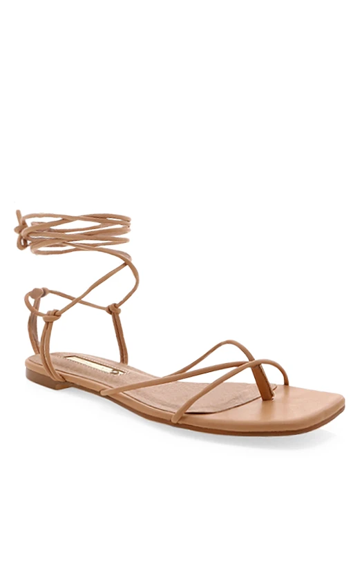 Show Me Your Mumu Billini Amina Wrap Up Sandals ~ Desert Tan 4 Show Me Your Mumu Billini Amina Wrap Up Sandals ~ Desert Tan - Image 2
