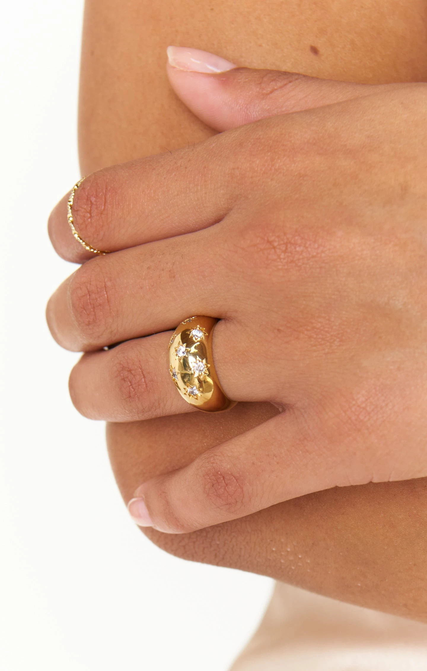 Show Me Your Mumu Miranda Frye Margot Ring ~ 18K Gold Plated 3 Show Me Your Mumu Miranda Frye Margot Ring ~ 18K Gold Plated