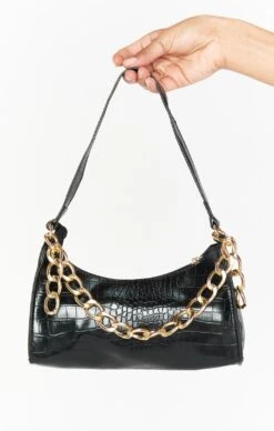 Show Me Your Mumu Tempo Chain Bag ~ Black