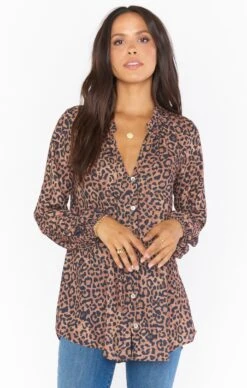 Show Me Your Mumu Alicia Tunic ~ Wild Cheetah