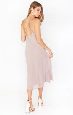 Show Me Your Mumu Verona Cowl Dress ~ Soft Beige Chiffon -Show Me Your Mumu BF1 0422 BG24 01 3 0f2f482f d0f0 4e5e 8bf5 808b41cd237d