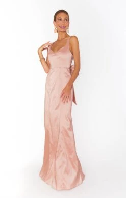 Show Me Your Mumu Charlotte Bow Dress ~ English Rose Taffeta -Show Me Your Mumu BF3 5371 DB77 10