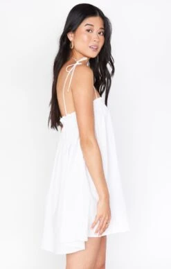 Show Me Your Mumu Angel Mini Dress ~ White Poplin 11 Show Me Your Mumu Angel Mini Dress ~ White Poplin -Show Me Your Mumu BM1 0416 WH05 01 2
