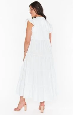 Show Me Your Mumu Mia James Midi Dress ~ White Poplin -Show Me Your Mumu BM1 0420 WH05 01 3 28b5a91a da0d 4bf2 ae68 271f9fb174b6
