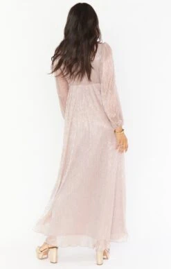 Show Me Your Mumu Rosaline Maxi Dress ~ Magic Mauve Glimmer -Show Me Your Mumu BR0 0353 RS58 03