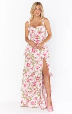 Show Me Your Mumu Lady Corset Dress ~ Garden Romantic -Show Me Your Mumu BR2 5302 GR94 01