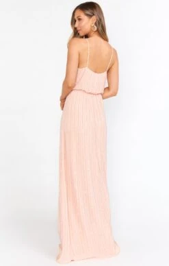 Show Me Your Mumu Victoria Maxi Dress ~ Dusty Blush Beaded -Show Me Your Mumu BR9 0504N DB20 04