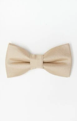 Show Me Your Mumu Range Kids Bow Tie ~ Champagne Solid